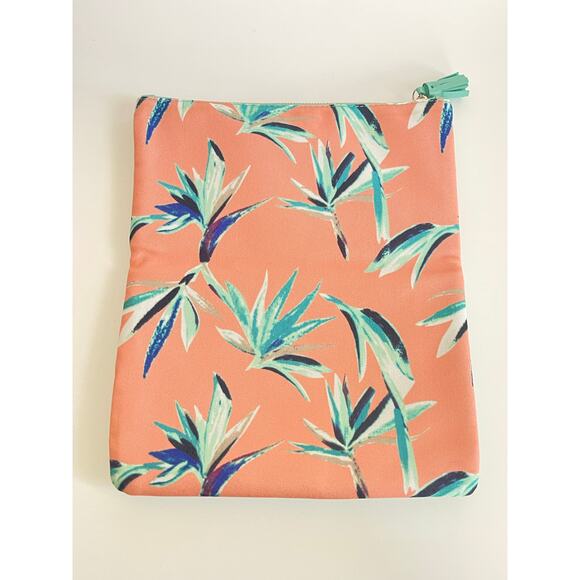 Rachel Pally Paradise Reversible Foldable Clutch Purse 2 In 1 - Picture 5 of 10